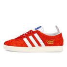 adidas gazelle vintage Scarlett / Running White / Gold Metallic  FU9657 | Overkill
