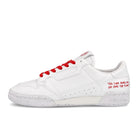 adidas continental 80 vegan Footwear White / Footwear White / Scarlet  FU9787 | Overkill