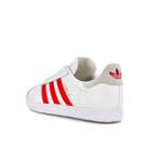 adidas wmns gazelle Footwear White-Lush Red-Crystal White Sneakers  Material | Overkill