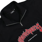 Wasted Paris Funnel Pitcher Sweatshirt Black Sweatshirts Close-up | Overkill
