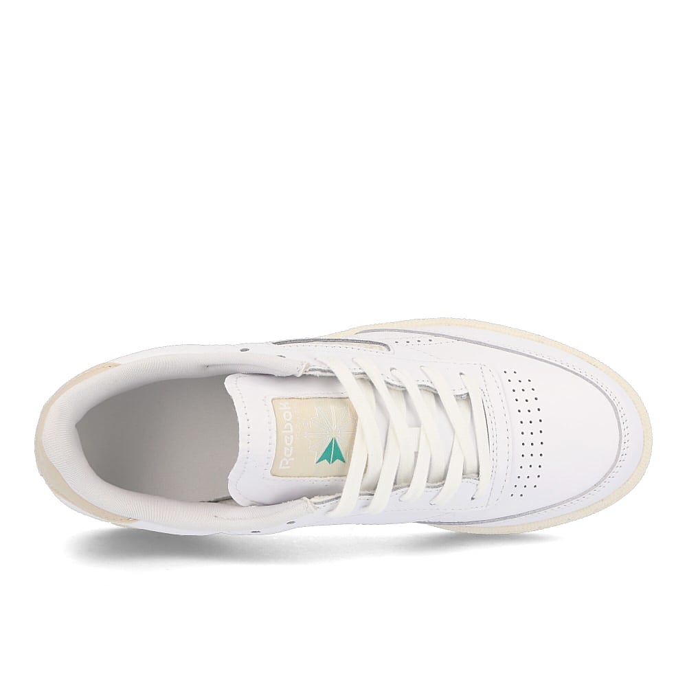 Reebok wmns club c 85 White-Alabaster-Chalk Sneakers  Detailfoto | Overkill