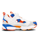 Reebok instapump fury og White-Dynamic Blue-High Vis Orange Sneakers  Silhouette | Overkill