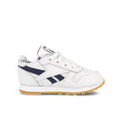 Reebok classic leather infants White-Vector Navy Low Top Sneakers  Silhouette | Overkill