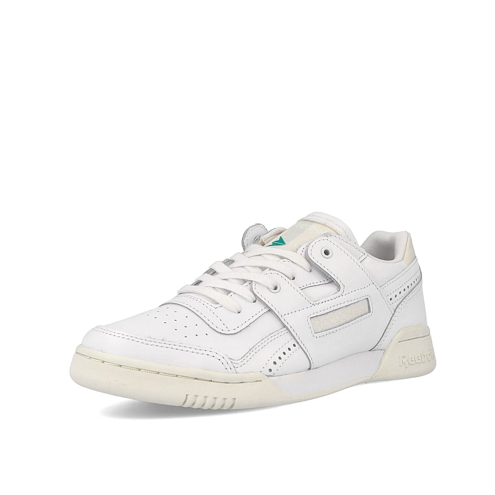 Reebok wmns workout lo plus White / Alabaster / Chalk  Detailfoto | Overkill