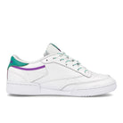 Reebok club c 85 mu White-Emerald-Grape Punch Low Top Sneakers  Silhouette | Overkill