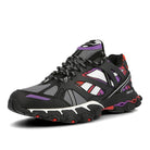 Reebok dmx trail shadow Black-Cold Grey-Scarlet Sneakers  Close Up | Overkill