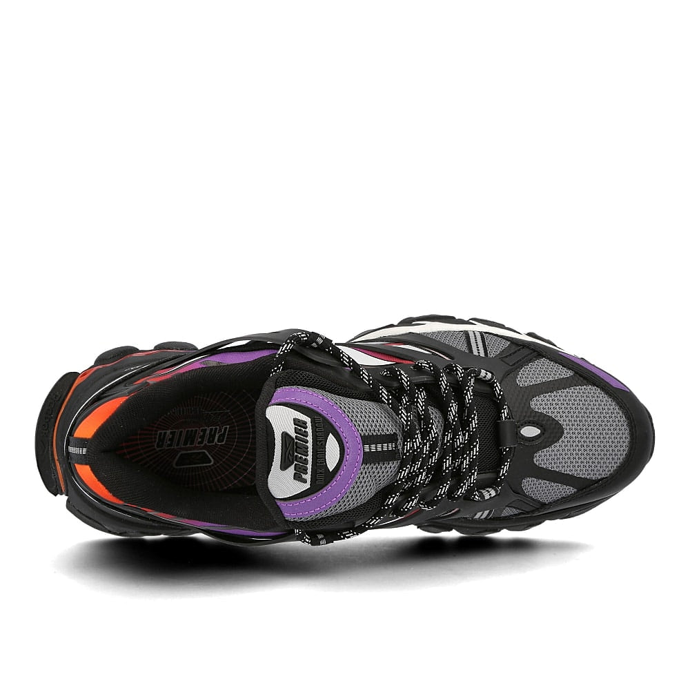 Reebok dmx trail shadow Black-Cold Grey-Scarlet Sneakers  Detailfoto | Overkill