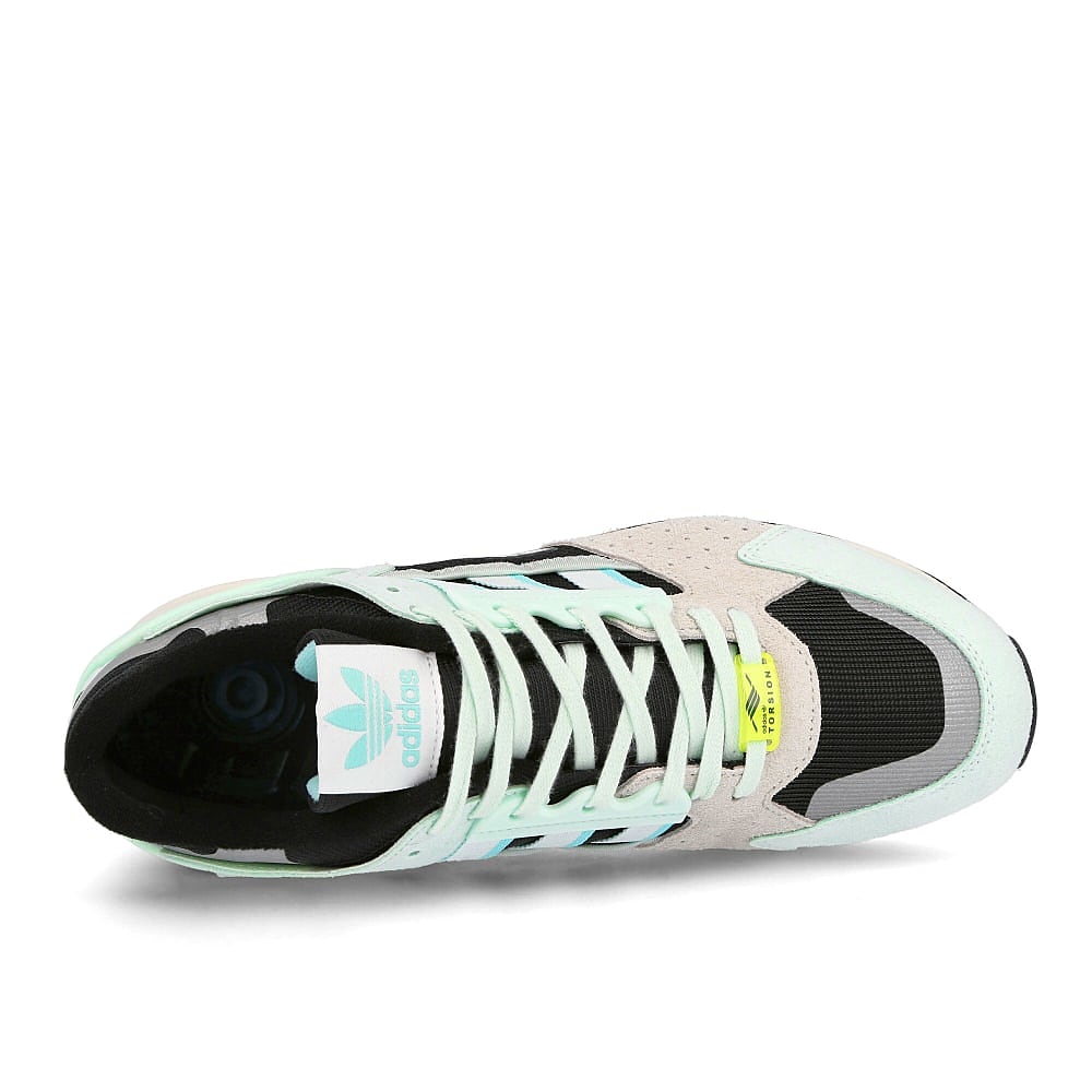 adidas zx 10.000 c Dash Green-Clear Aqua-Core Black Sneakers  Detailfoto | Overkill