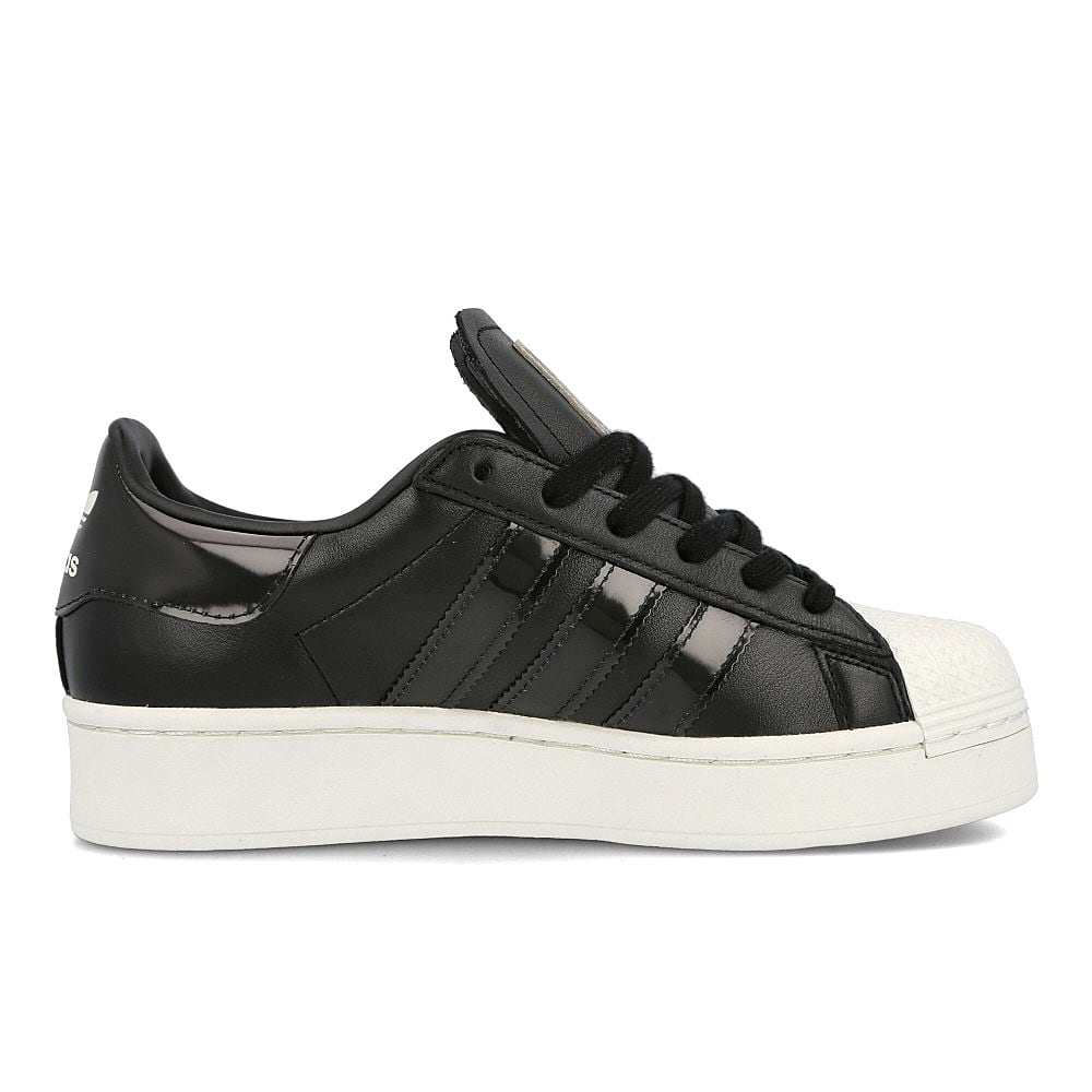 adidas wmns superstar bold Core Black-Off White-Gold Metallic Sneakers  Silhouette | Overkill