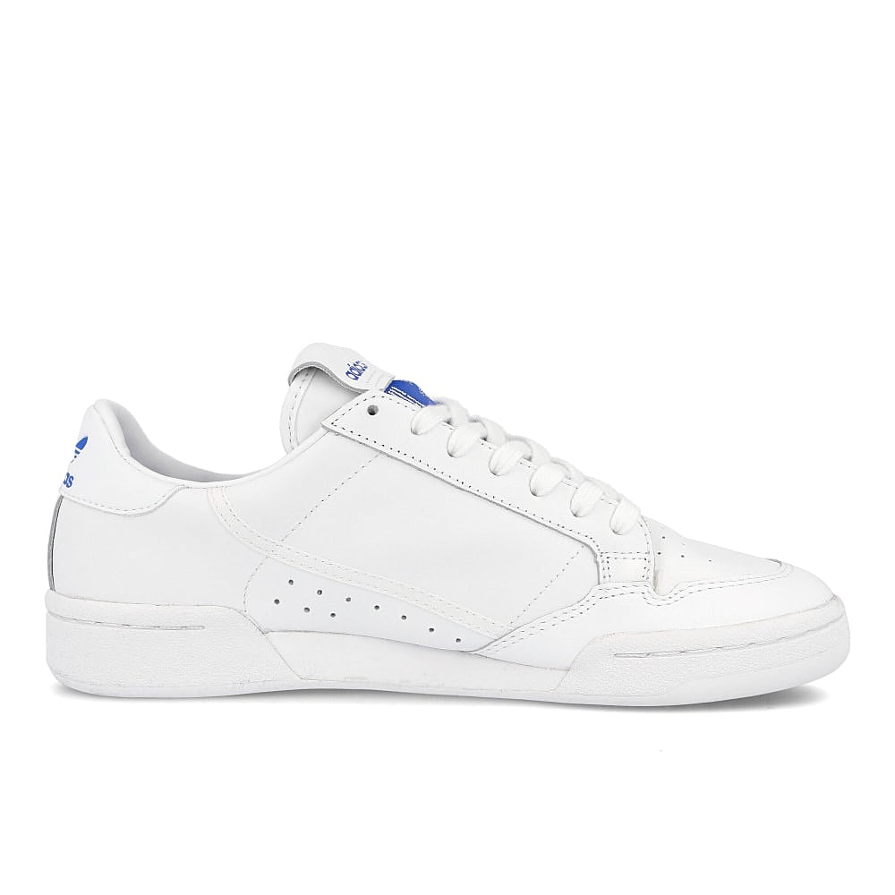 adidas continental 80 Running White / Running White / Blue Bird   Material | Overkill