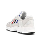 adidas yung-1 Crystal White-Silver Metallic-Core Black Sneakers  Material | Overkill