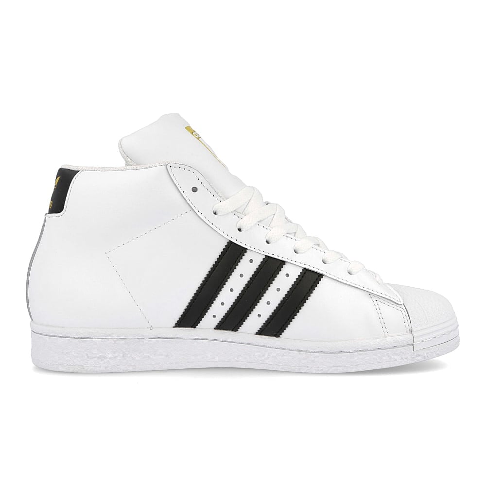 adidas pro model Footwear White-Core Black-Gold Foil Sneakers  Silhouette | Overkill