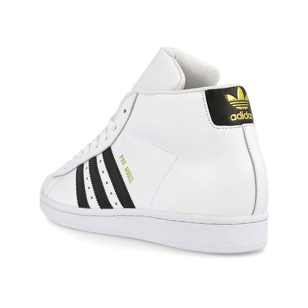 adidas pro model Footwear White-Core Black-Gold Foil Sneakers  Material | Overkill