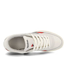 Reebok club c revenge Chalk-Vector Red-True Grey Sneakers  Detailfoto | Overkill