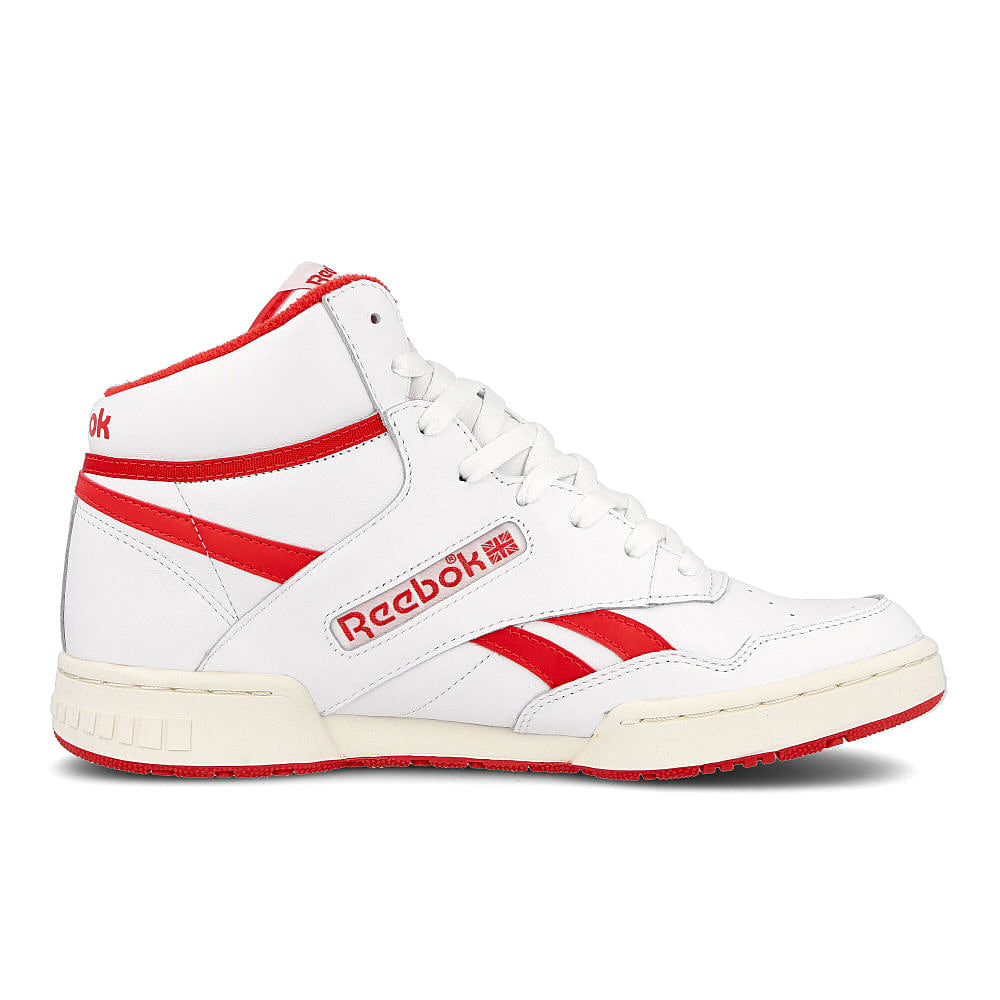 Reebok bb 4600 White-Primal Red-White Sneakers  Silhouette | Overkill