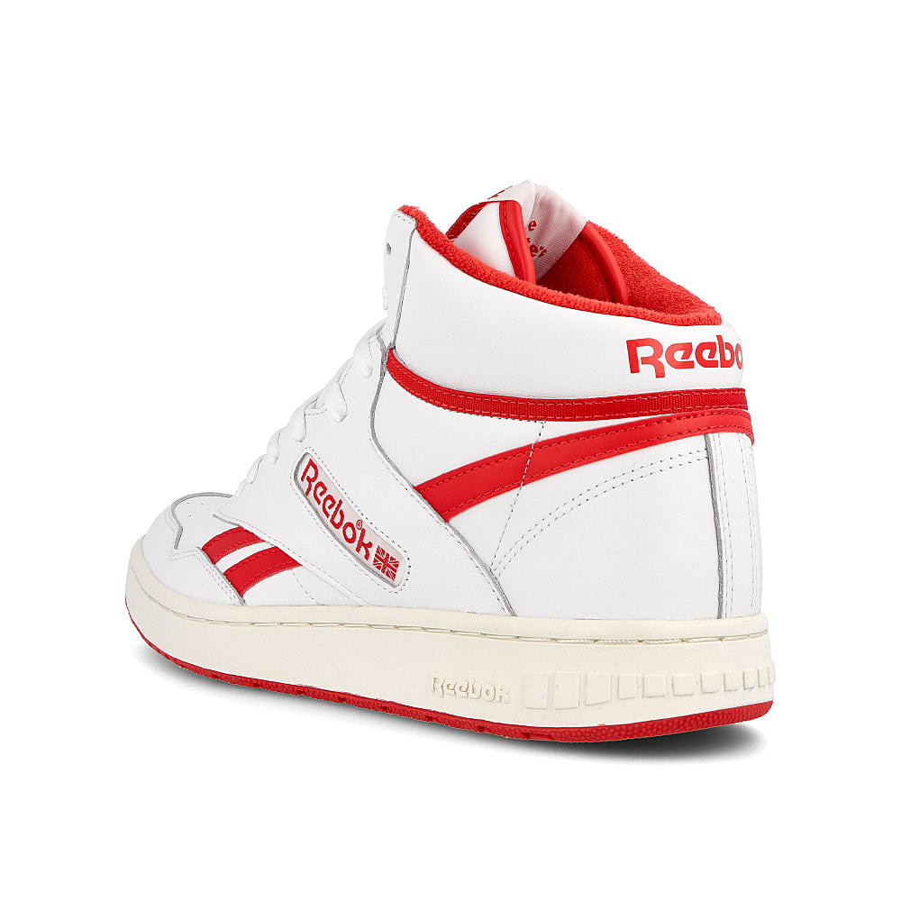 Reebok bb 4600 White-Primal Red-White Sneakers  Material | Overkill