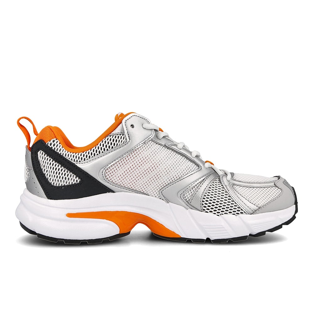 Reebok premier White / Matte Silver / High Vis Orange   Material | Overkill