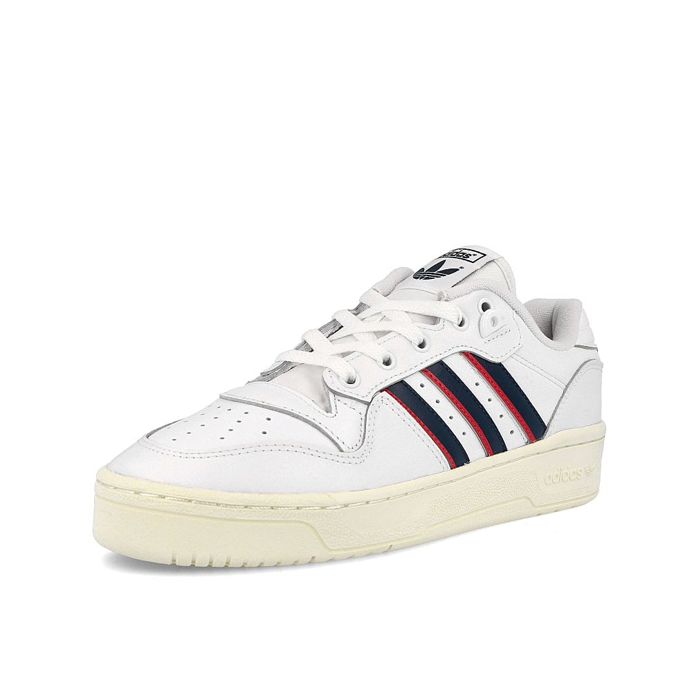 adidas rivalry low Collegiate Burgundy-Collegiate Navy-Red Sneakers  Close Up | Overkill