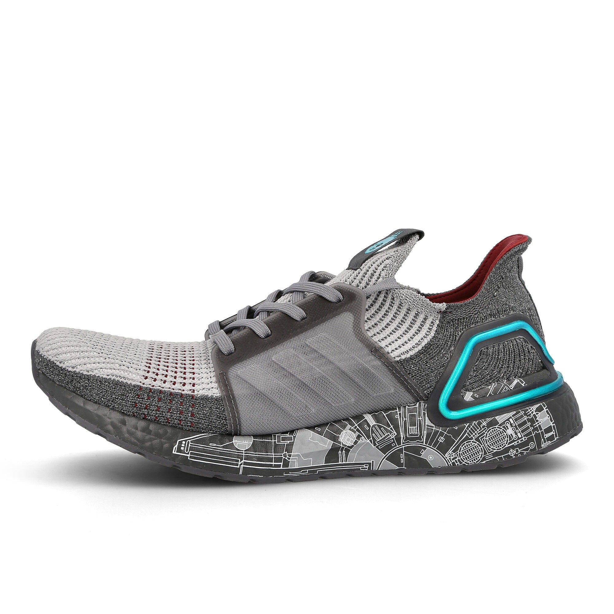 adidas Star Wars x adidas UltraBOOST 19 Grey Five / Grey Two / Bright Cyan  FW0525 | Overkill