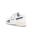 Reebok wmns workout lo plus White-Meteor Grey-Smoky Indigo Sneakers  Material | Overkill