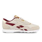 Reebok wmns classic nylon Alabaster / Maroon / Rich Ochre   Material | Overkill