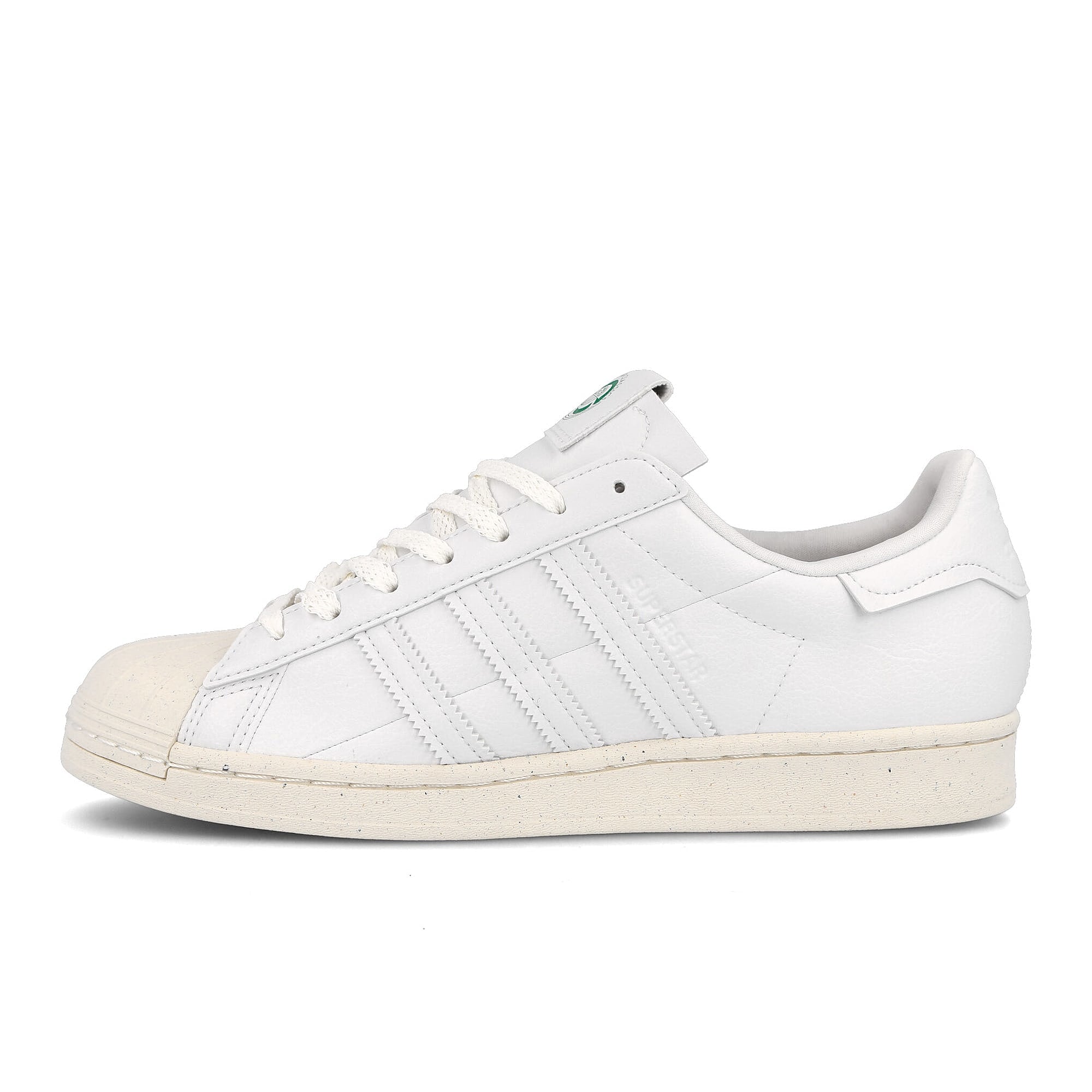 adidas superstar vegan Running White / Off White / Green  FW2292 | Overkill
