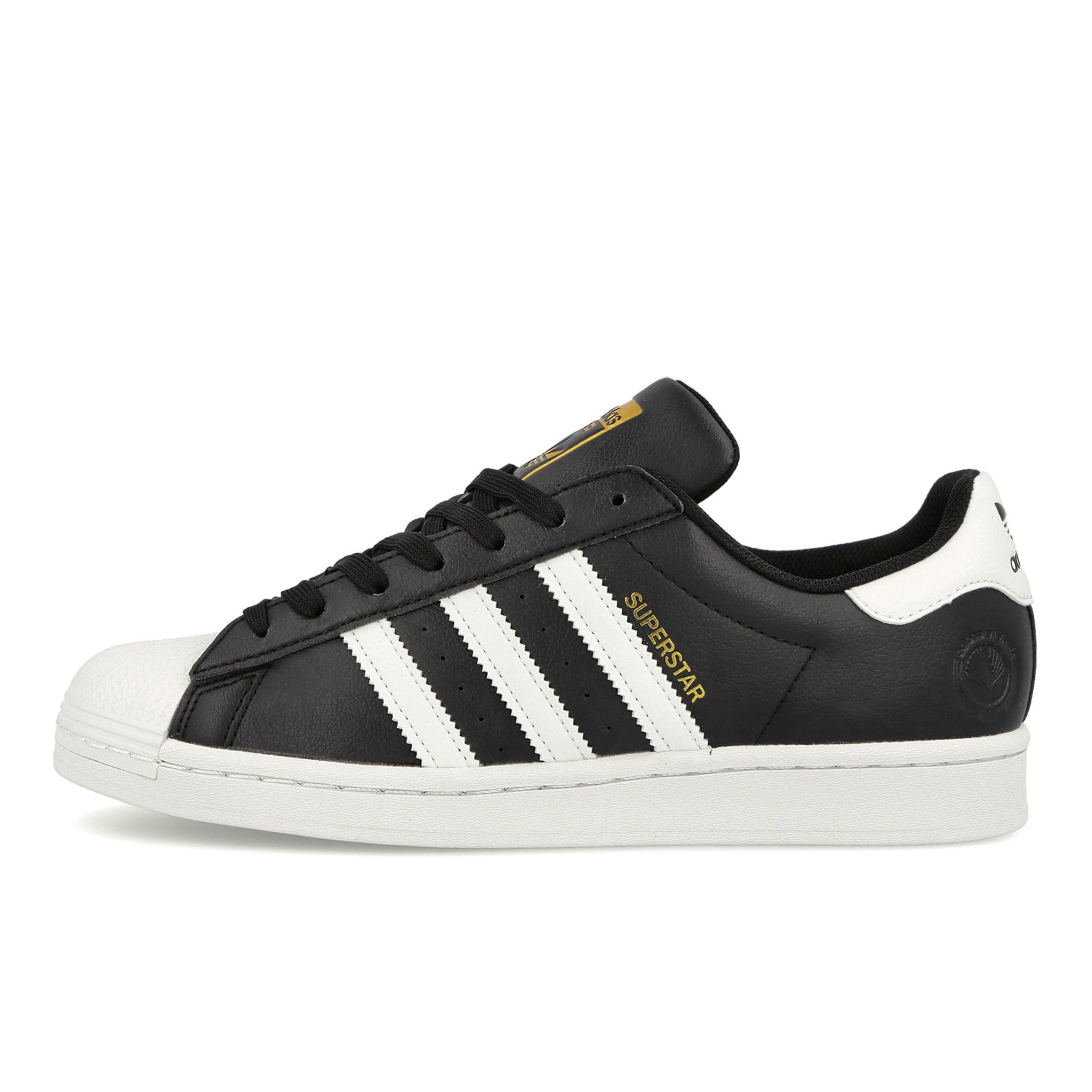 adidas superstar vegan Core Black / Running White / Gold Metallic  FW2296 | Overkill