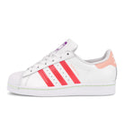 adidas wmns superstar Footwear White / Signal Pink / Shock Purple  FW2502 | Overkill