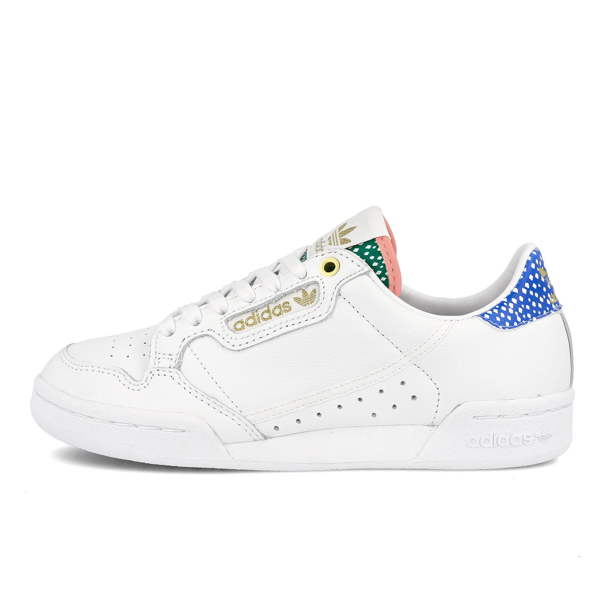 adidas wmns continental 80 Cloud White / Gold Metallic / Glow Pink  FW2534 | Overkill