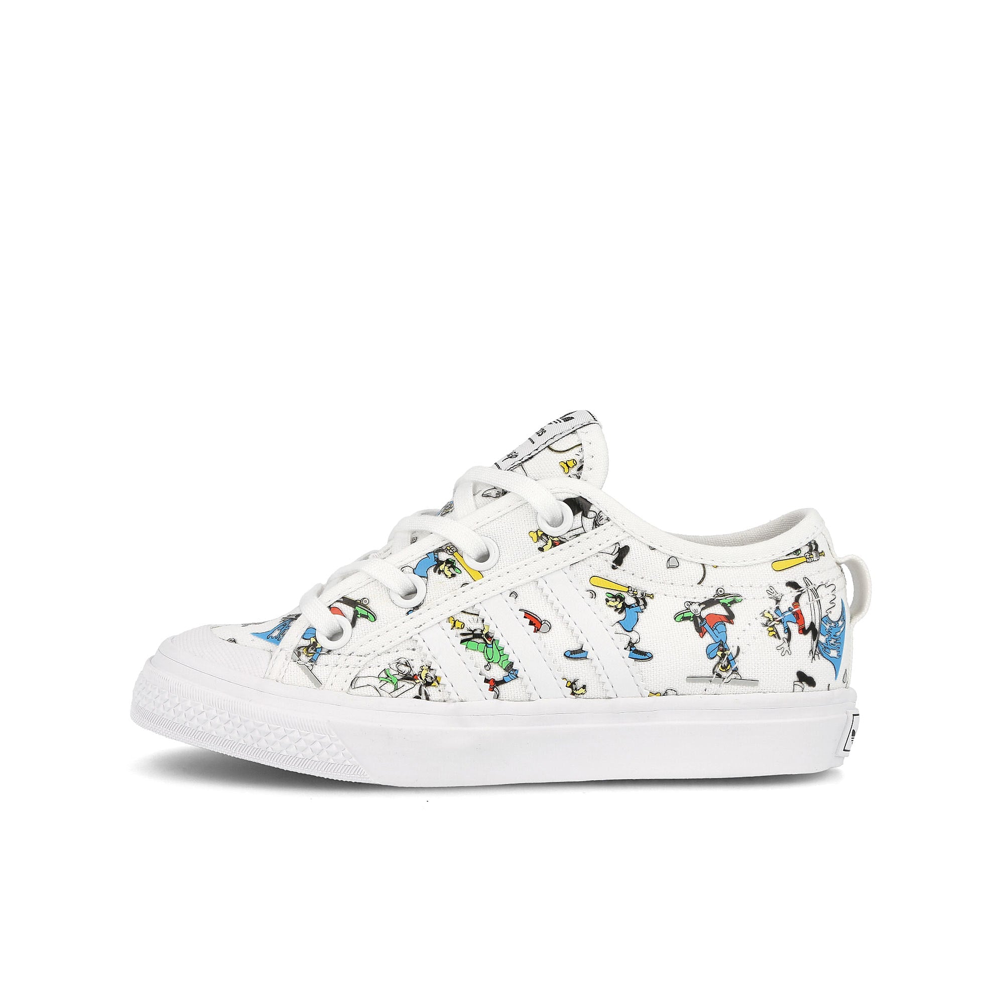 adidas Disney x adidas Nizza C Sport Goofy Running White / Scarlet / Core Black  FW3823 | Overkill