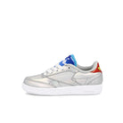 Reebok Wonder Woman x Reebok Club C 85 MU PS Kids Silver Metallic / Silver Metallic / Silver Metallic  FW6176 | Overkill