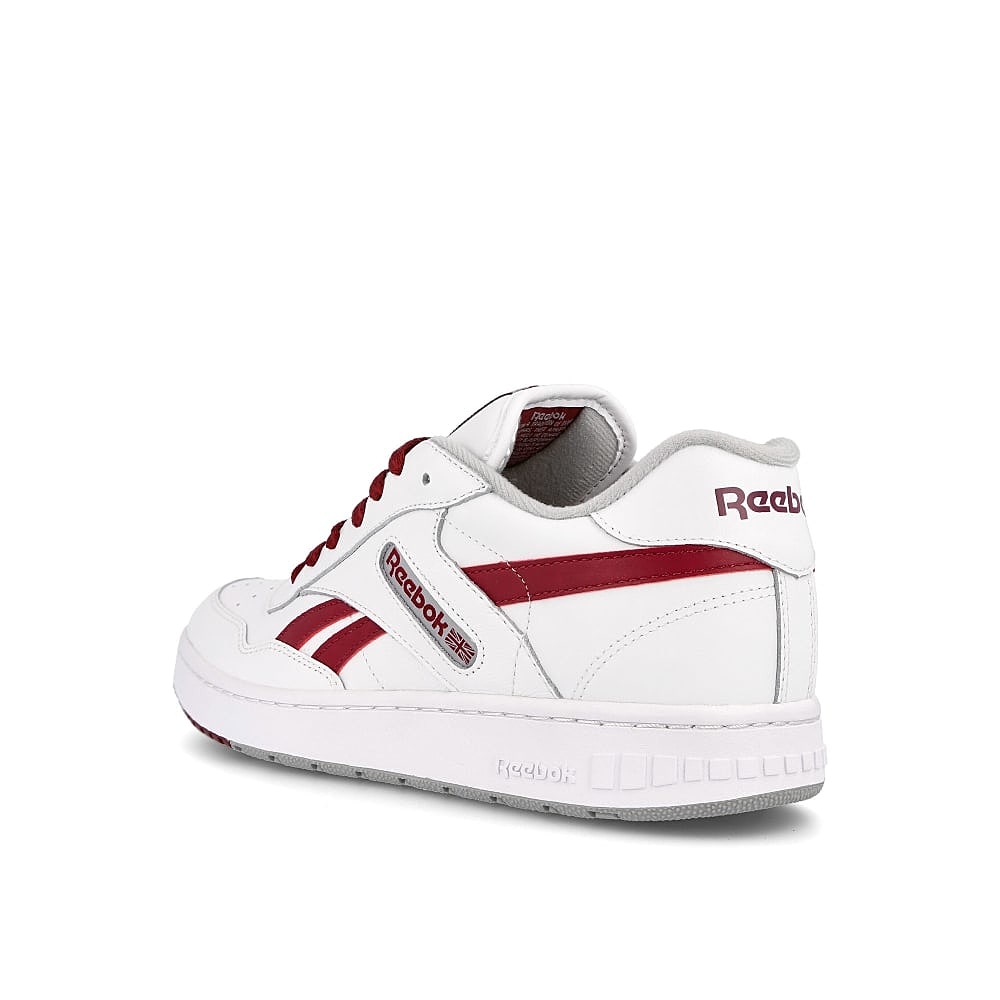 Reebok bb 4000 White-Merlot-Pure Grey Sneakers  Material | Overkill
