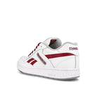 Reebok bb 4000 White-Merlot-Pure Grey Sneakers  Material | Overkill