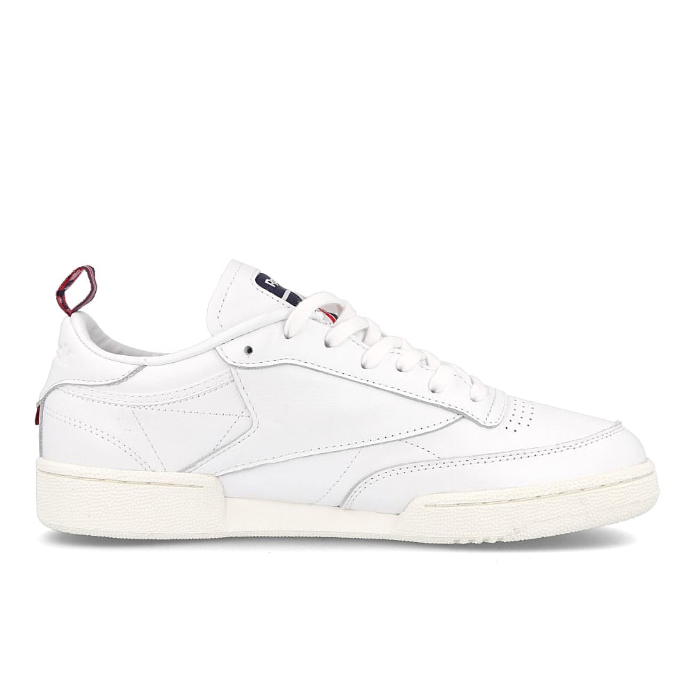 Reebok club c 85 White-Chalk-Vector Navy Sneakers  Silhouette | Overkill