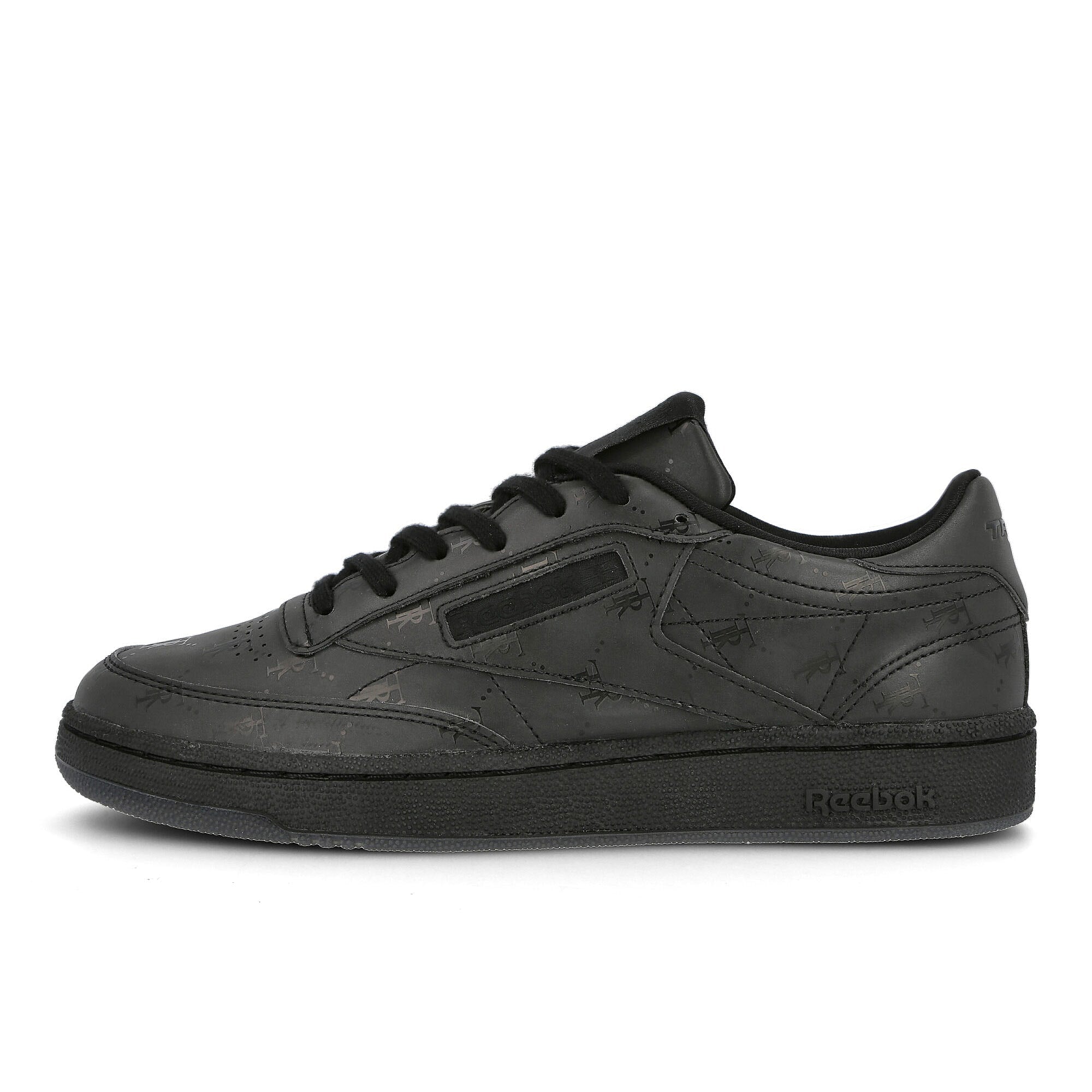 Reebok Tres Rasche x Reebok Club C 85 MU Black / Black / Black  FW8452 | Overkill