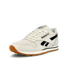 Reebok classic leather Chalk-Black-Chalk Low Top Sneakers  Close Up | Overkill