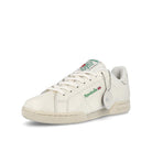 Reebok npc ii Chalk / Alabaster / Glen Green Low Top Sneakers  Close Up | Overkill