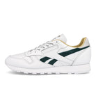 Reebok classic leather White / Gold Metallic / Forest Green  FX1715 | Overkill