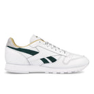 Reebok classic leather White / Gold Metallic / Forest Green   Material | Overkill
