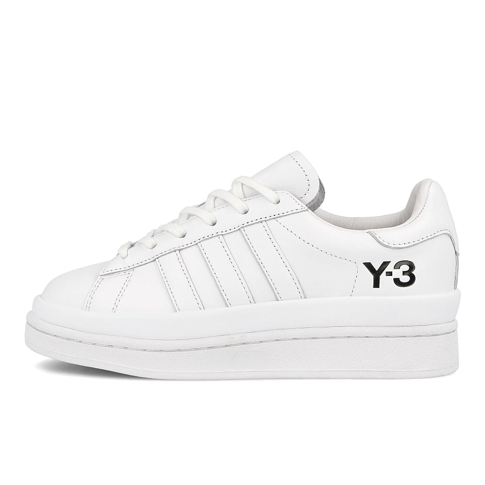 Y-3 hicho Core White-Core White-Black Low Top Sneakers FX1751 | Overkill
