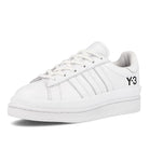 Y-3 hicho Core White-Core White-Black Low Top Sneakers  Close Up | Overkill