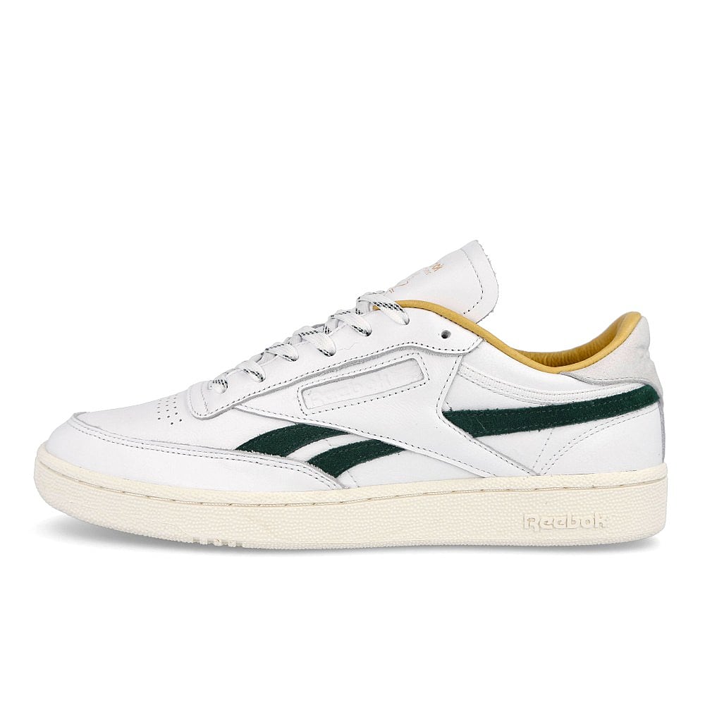 Reebok club c revenge White / Gold Metallic / Forest Green  FX2100 | Overkill