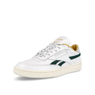 Reebok club c revenge White / Gold Metallic / Forest Green  Detailfoto | Overkill