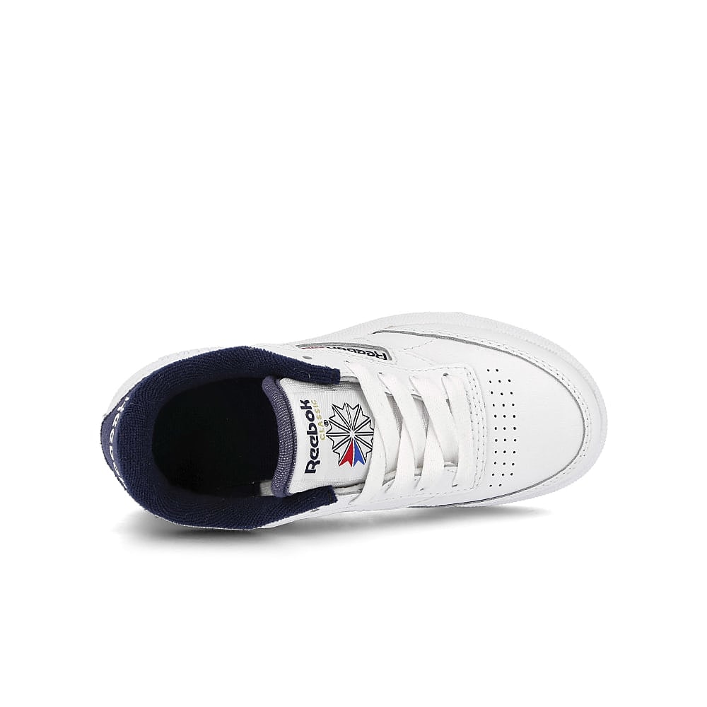 Reebok club c 85 kids White / Vector Navy / White  Detail view 1 | Overkill