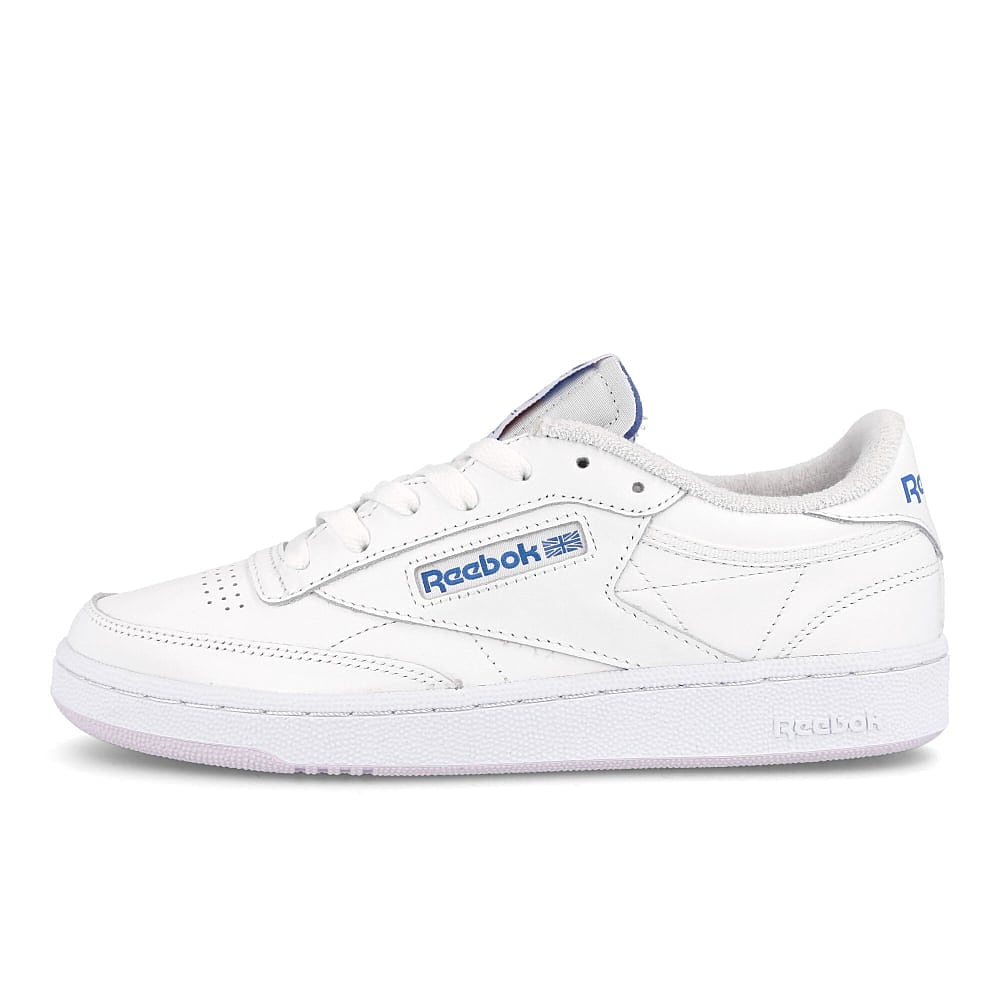 Reebok wmns club c 85 White-Luminous Lilac-Court Blue Sneakers FX2972 | Overkill