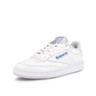 Reebok wmns club c 85 White-Luminous Lilac-Court Blue Sneakers  Close Up | Overkill