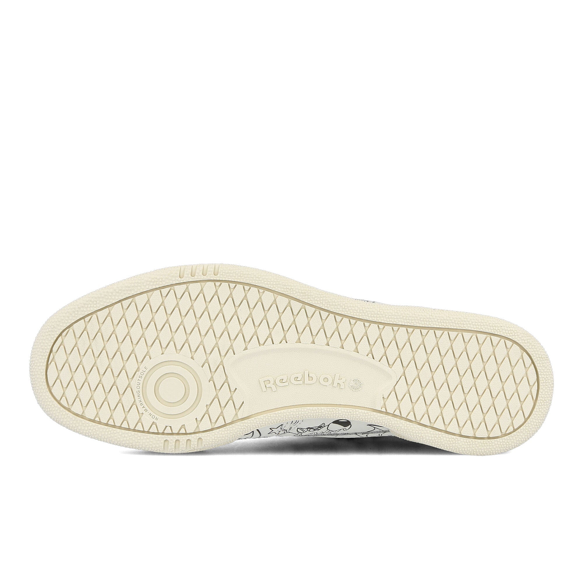 Reebok Tom & Jerry x Reebok Club C 85 MU Chalk-Paperwhite-Excellent Red Sneakers  Detail View 1 | Overkill