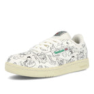 Reebok Tom & Jerry x Reebok Club C 85 MU Chalk Green-Paper White-Glen Green Sneakers  Close Up | Overkill