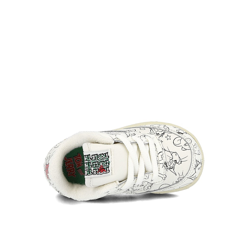 Reebok Tom & Jerry x Reebok Club C 85 MU Infants Chalk-Paper White-Glen Green Sneakers  Detailfoto | Overkill