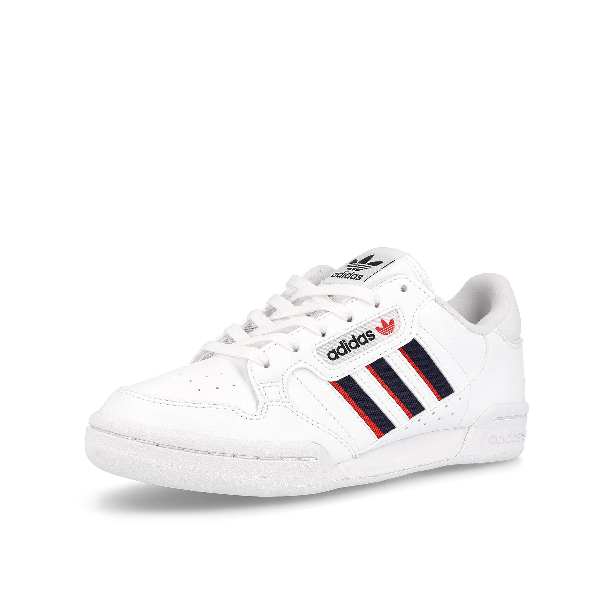 adidas continental 80 stripes Footwear White / Collegiate Navy / Vivid Red  Detailfoto | Overkill